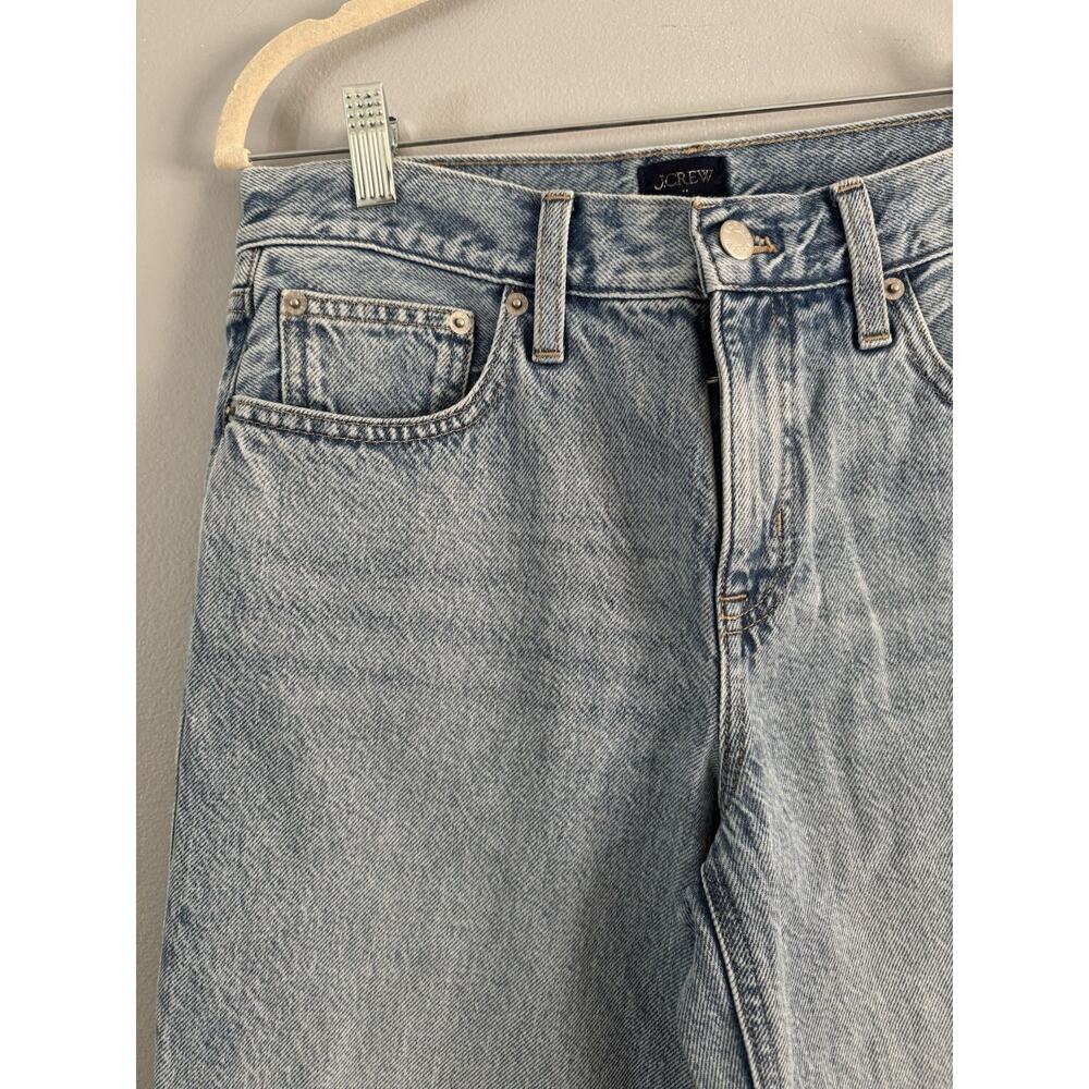 NWT J. Crew 90s Vintage Baggy Jeans Size 27 Petite Blue Alps Wash - Picture 5 of 9